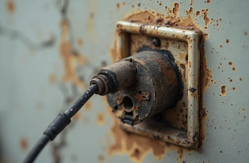 Verschmorte Steckdose — Elektro-Notfall in Stuttgart
